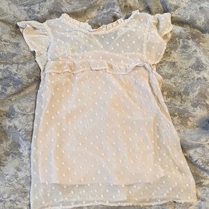 Sheer Polka Dot Top